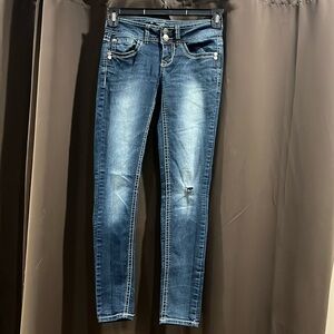 WallFlower Jeans, Skinny, Size 1